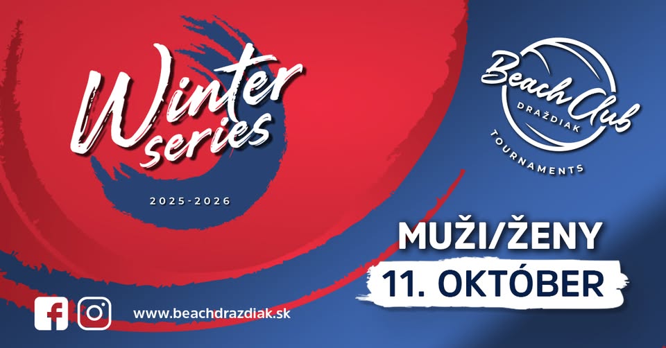 Beach Club Drazdiak Winter Series 2025/26 - October men/women