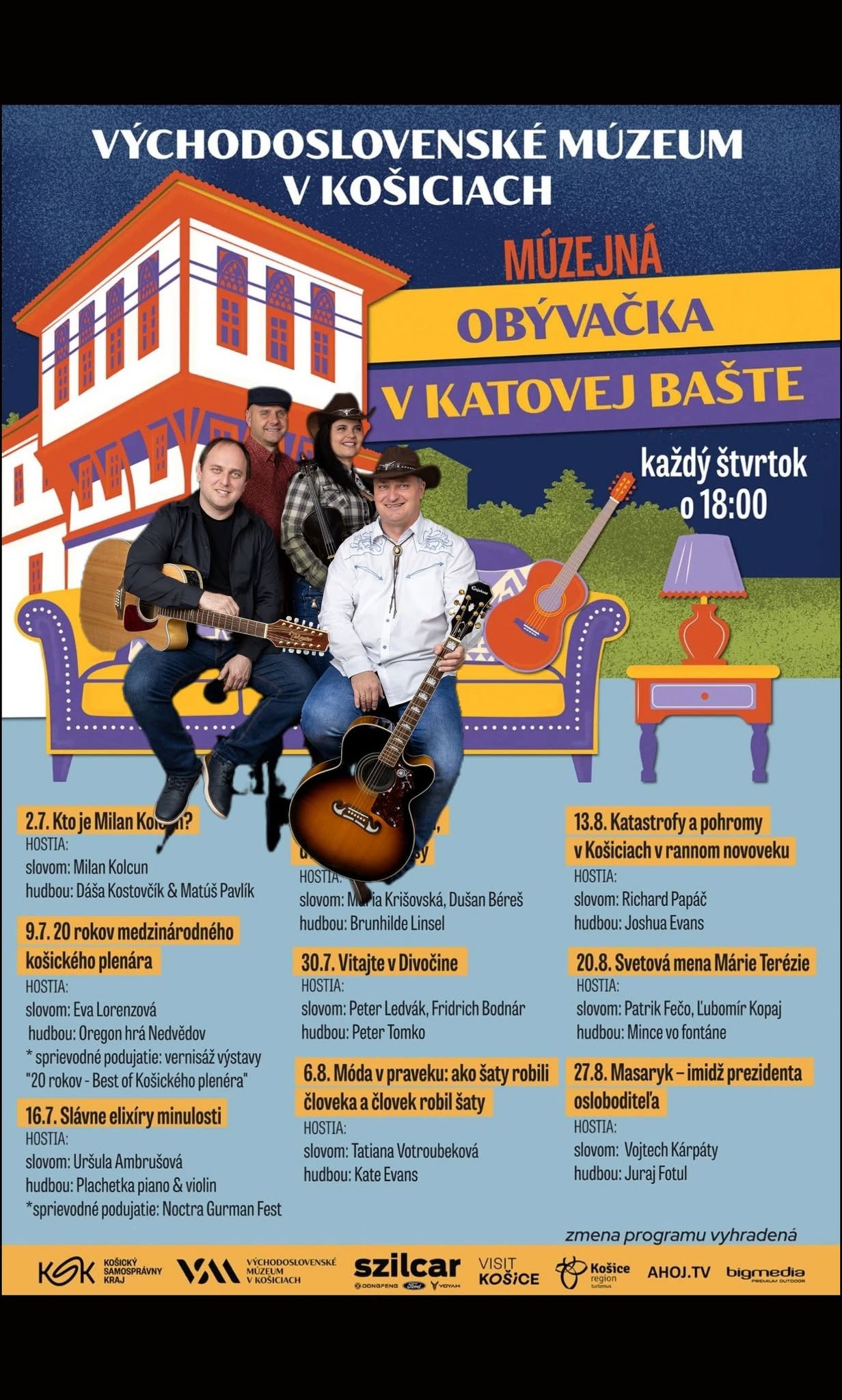 Múzejná obývačka v Katovej bašte