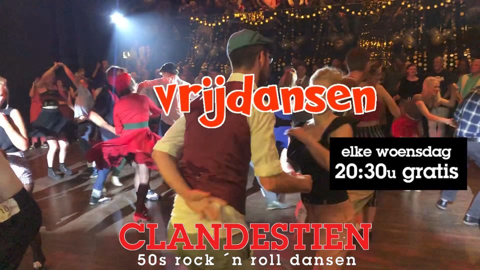Vrijdansen / Social Dancing 50's rock 'n roll & boogie
