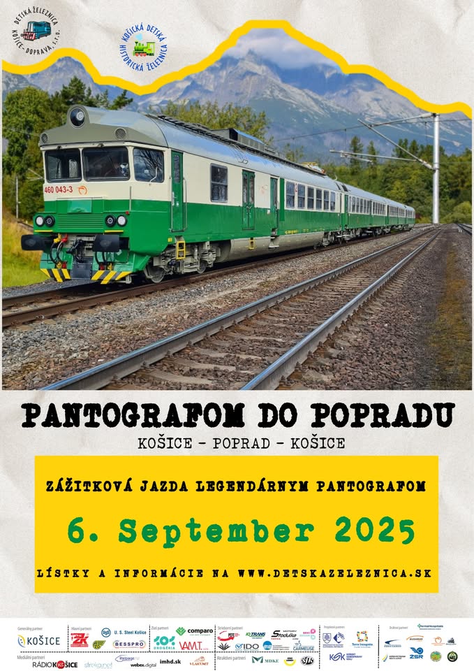 Pantografom do Popradu