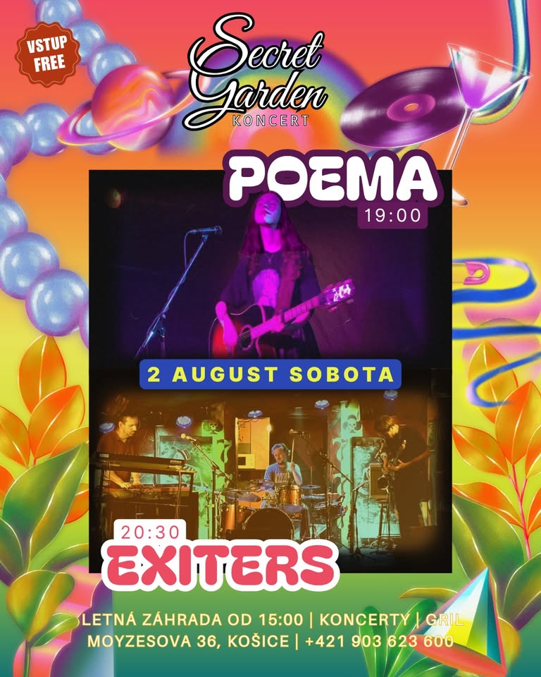 Dvojkoncert: POEMA + EXITERS