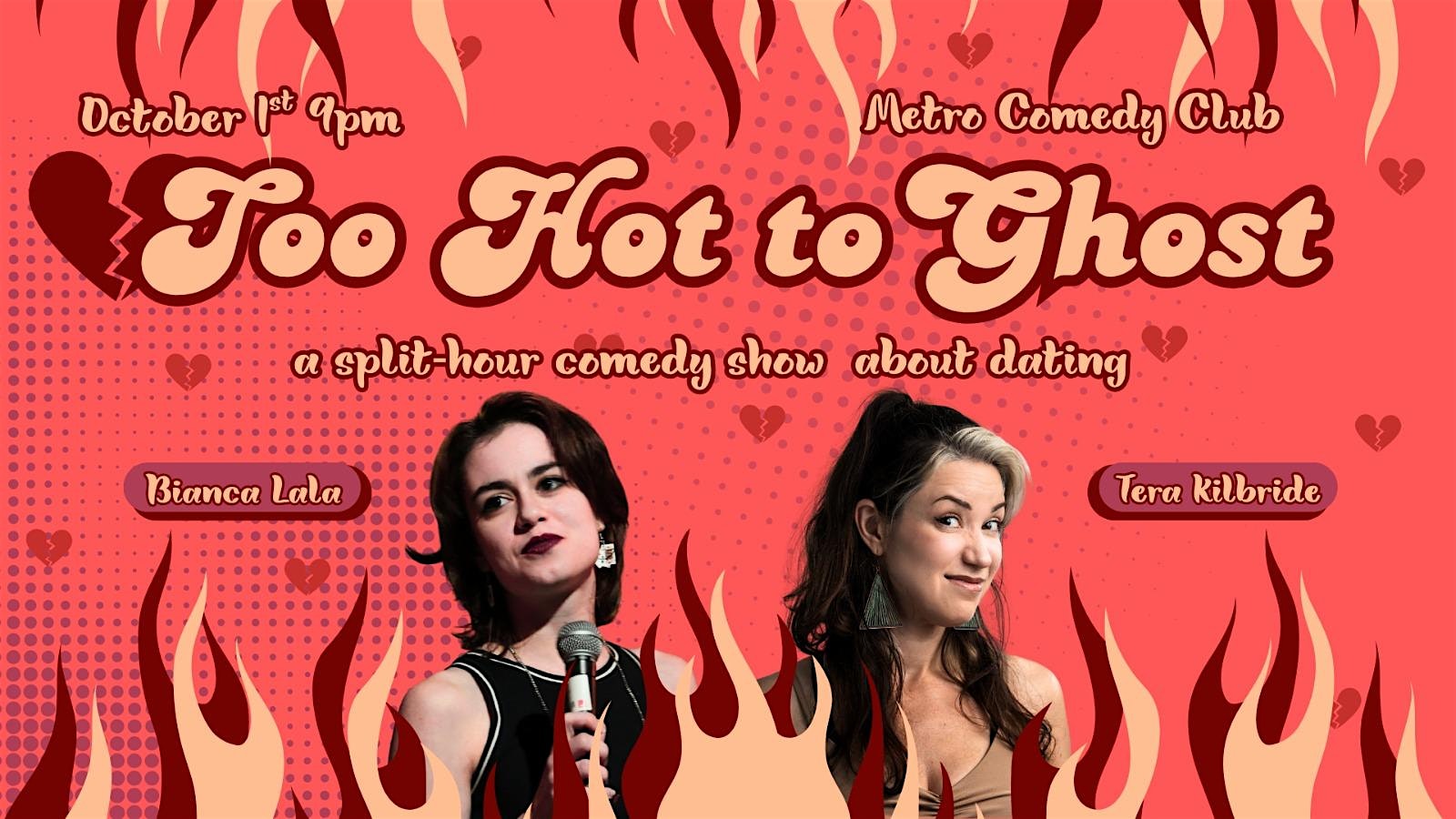 Too Hot to Ghost PRAGUE:  A split-hour comedy show about dating