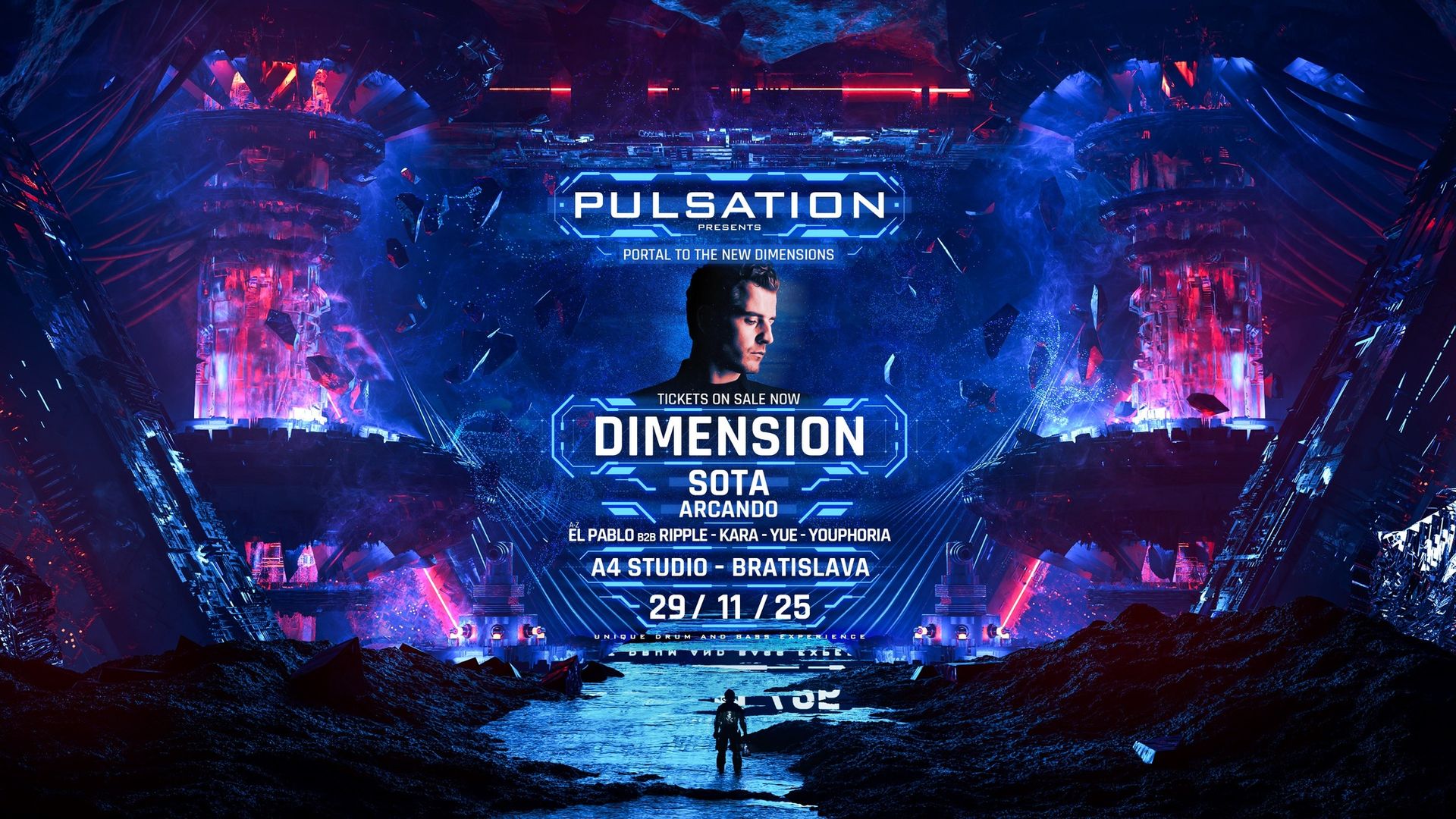 Pulsation pres. DIMENSION(UK) I A4 STUDIO BRATISLAVA