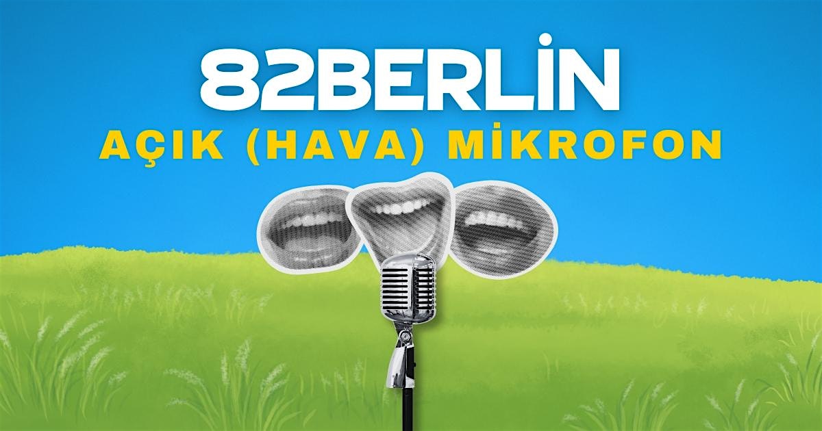 82Berlin Açık (Hava) Mikrofon - Türkçe Stand-up Komedi