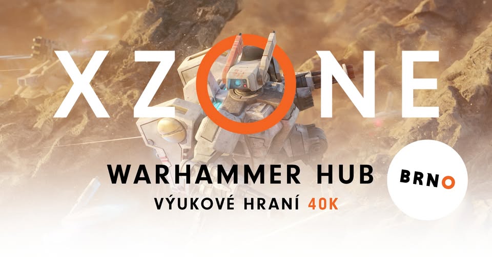 Výukové hraní Warhammer 40K - Xzone Brno