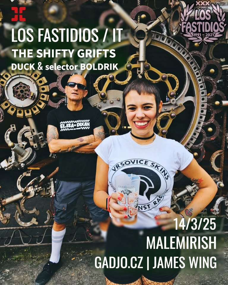 LOS FASTIDIOS VE STANU PŘED CROSSEM! + The Shifty Grifts, Duck & Boldrik