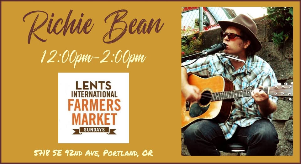 Richie Bean Solo @ Lents Farmers Market