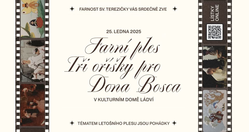Farní ples Tři oříšky pro Dona Boska