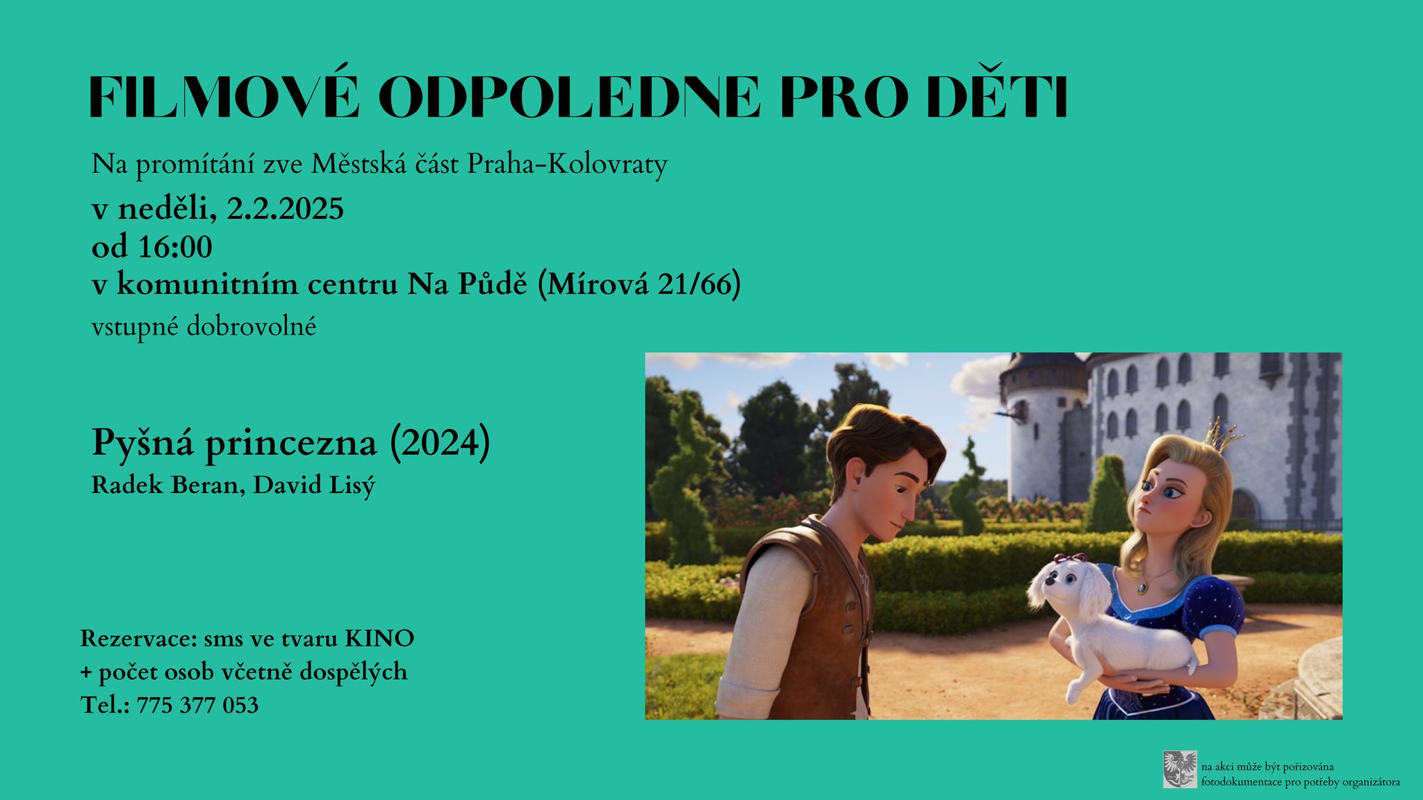 Filmové odpoledne pro děti