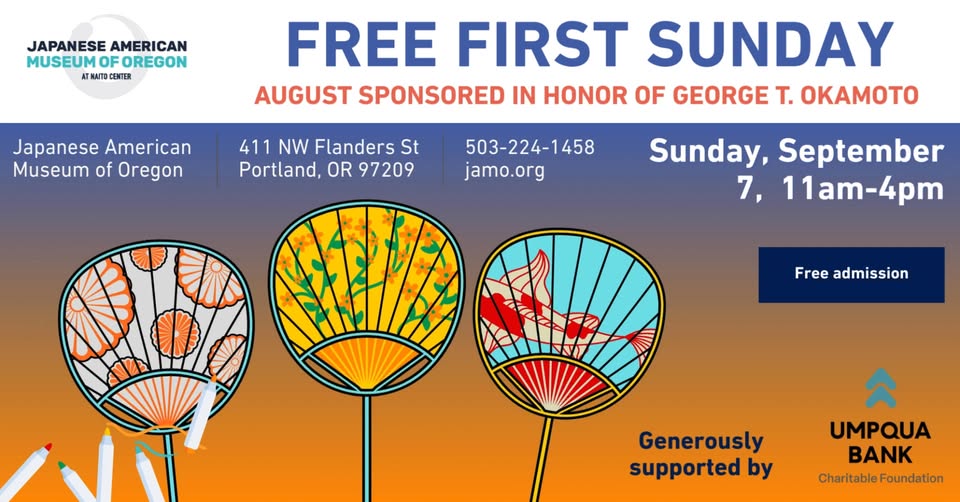 Free First Sunday at the Japanese American Museum of Oregon