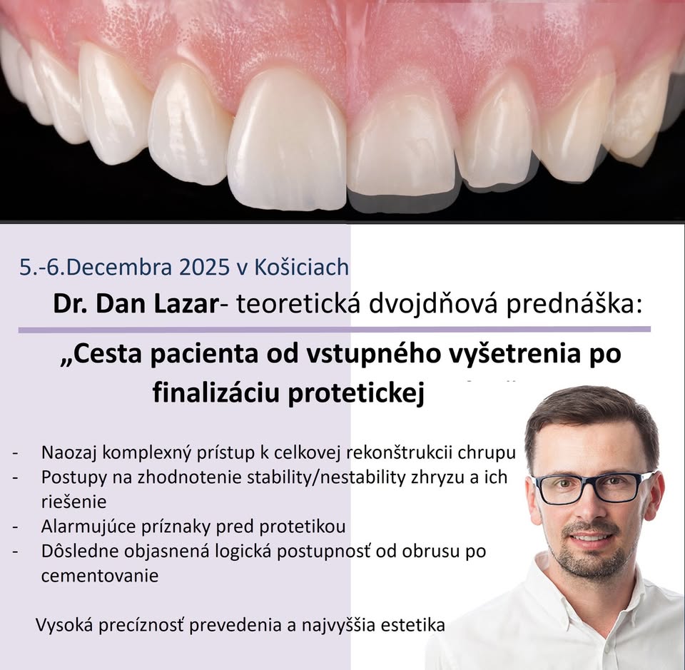 Dr. Dan Lazar - teoretická dvojdňová prednáška