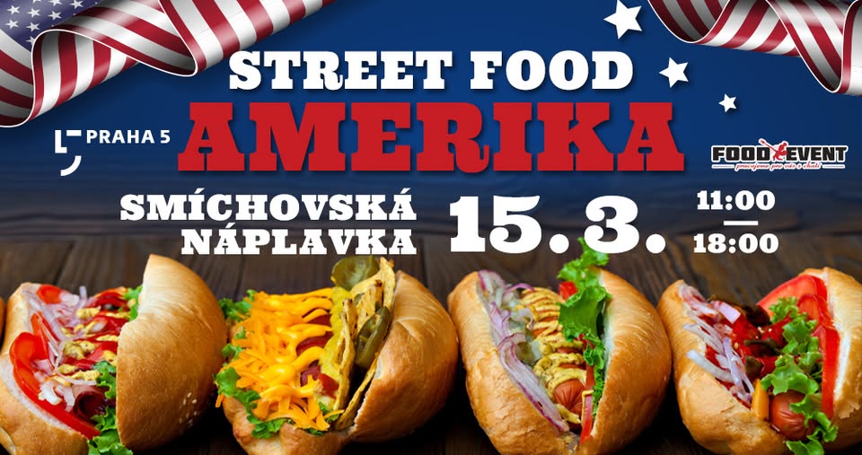 AMERIKA street food na Smíchovské náplavce
