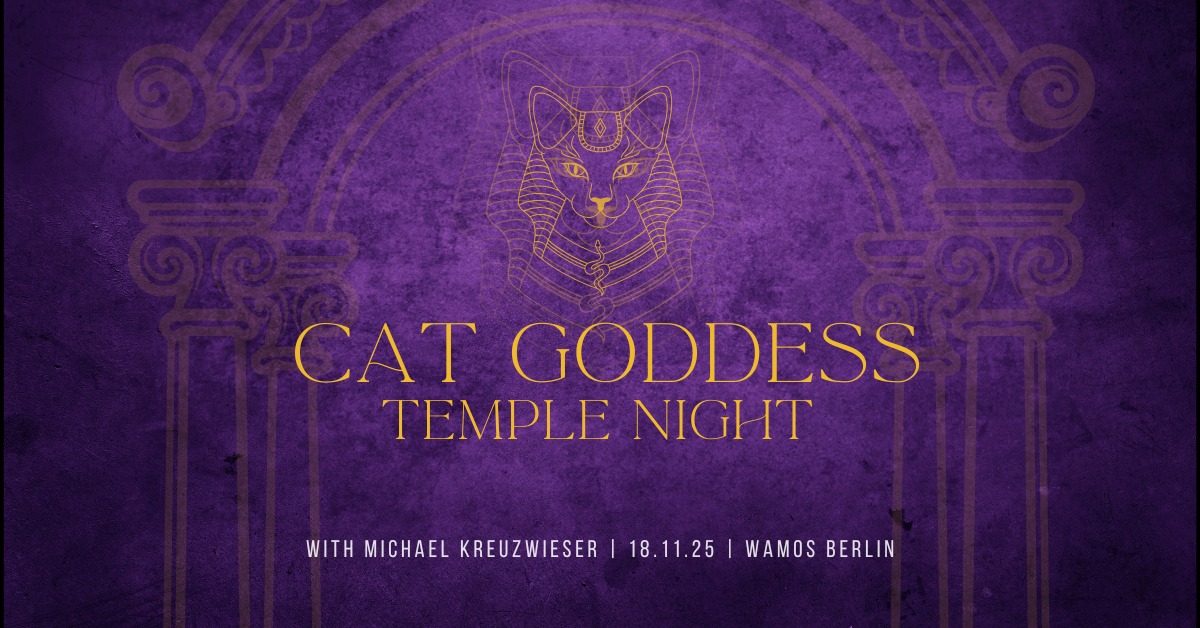 CAT GODDESS TEMPLE NIGHT 🐈‍⬛