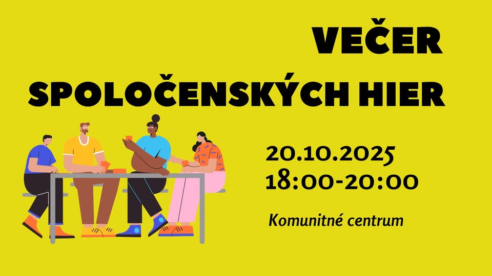 Večer spoločenských hier & Lamačské pletky