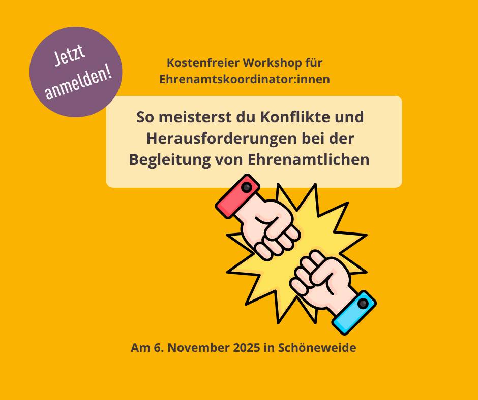 STERNENForum Workshop: So meisterst du Konflikte bei der Begleitung von Ehrenamtlichen