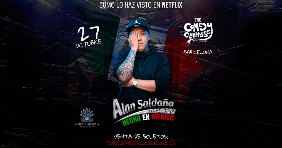 Alan Saldaña / The Comedy Club House / Barcelona