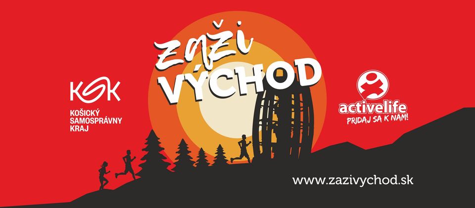 Štafetový beh ZAŽI VÝCHOD 2024