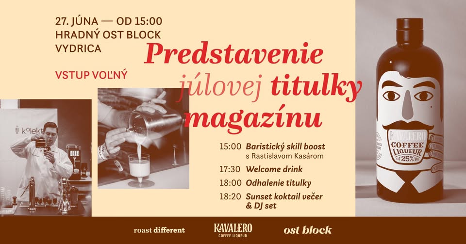 Sunset koktail večer & Predstavenie júlovej titulky magazínu