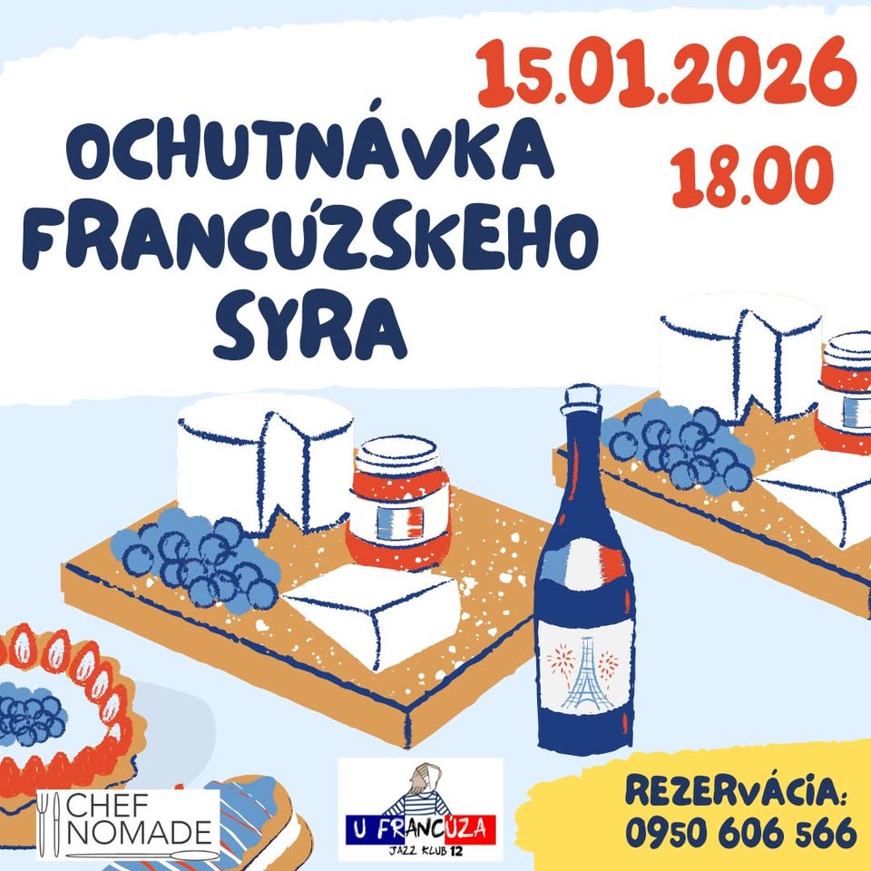 Ochutnávka francúzskeho syra @ U FRANCÚZA
