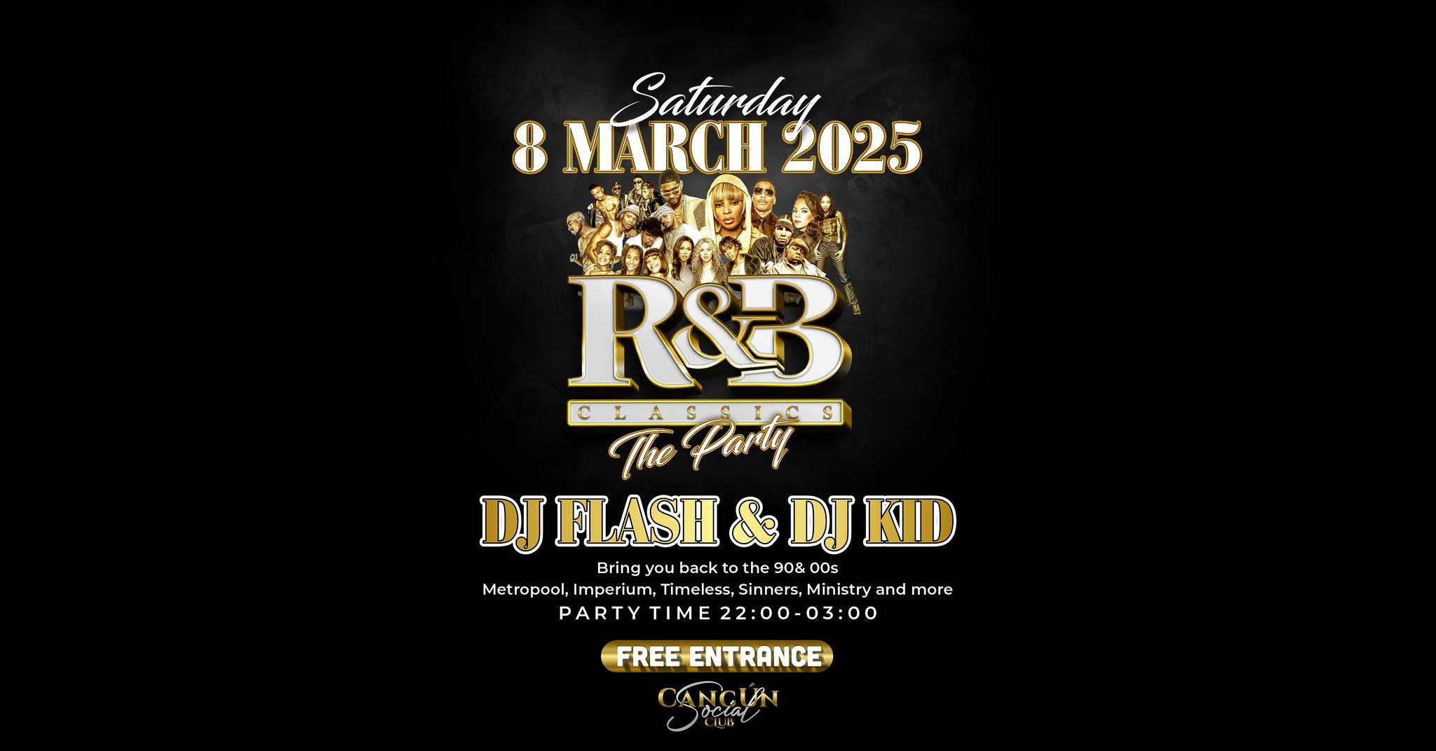 R&B CLASSICS The Party - Feat. DJ FLASH & DEEJAYKID