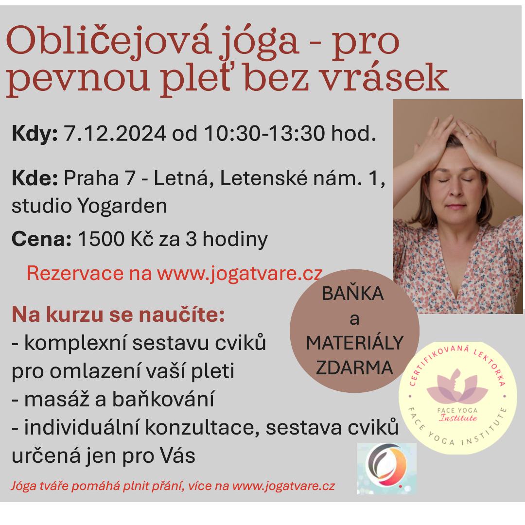Kurz obličejové jógy