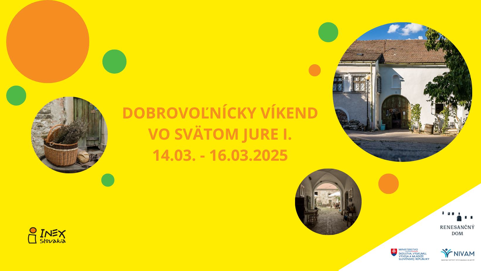 Dobrovoľnícky víkend vo Svätom Jure I.
