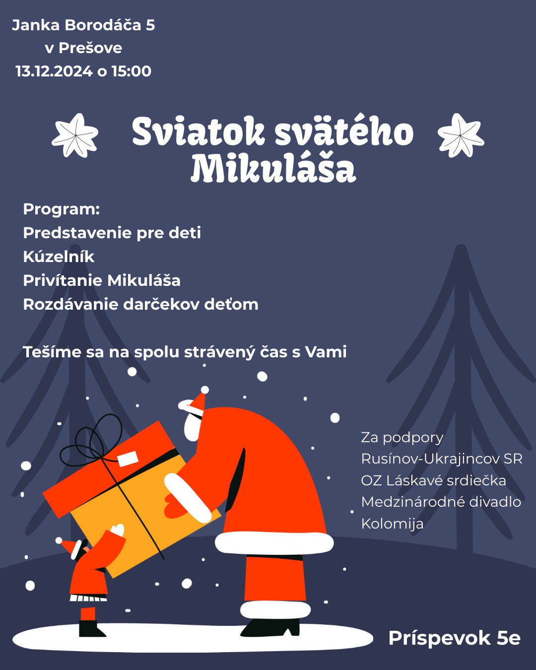 Mikuláš / Миколай у Прешові