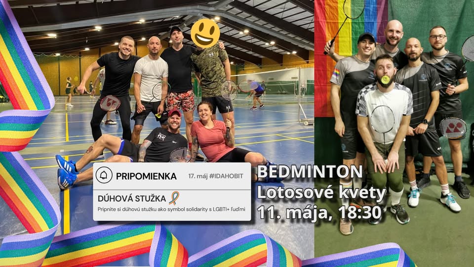 Bedminton s Dúhovou stužkou