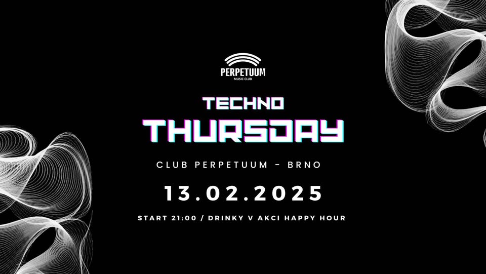 Techno Thursday • 13.2.2025 | NEKVAK • MouJou • NIHLØS & Seams