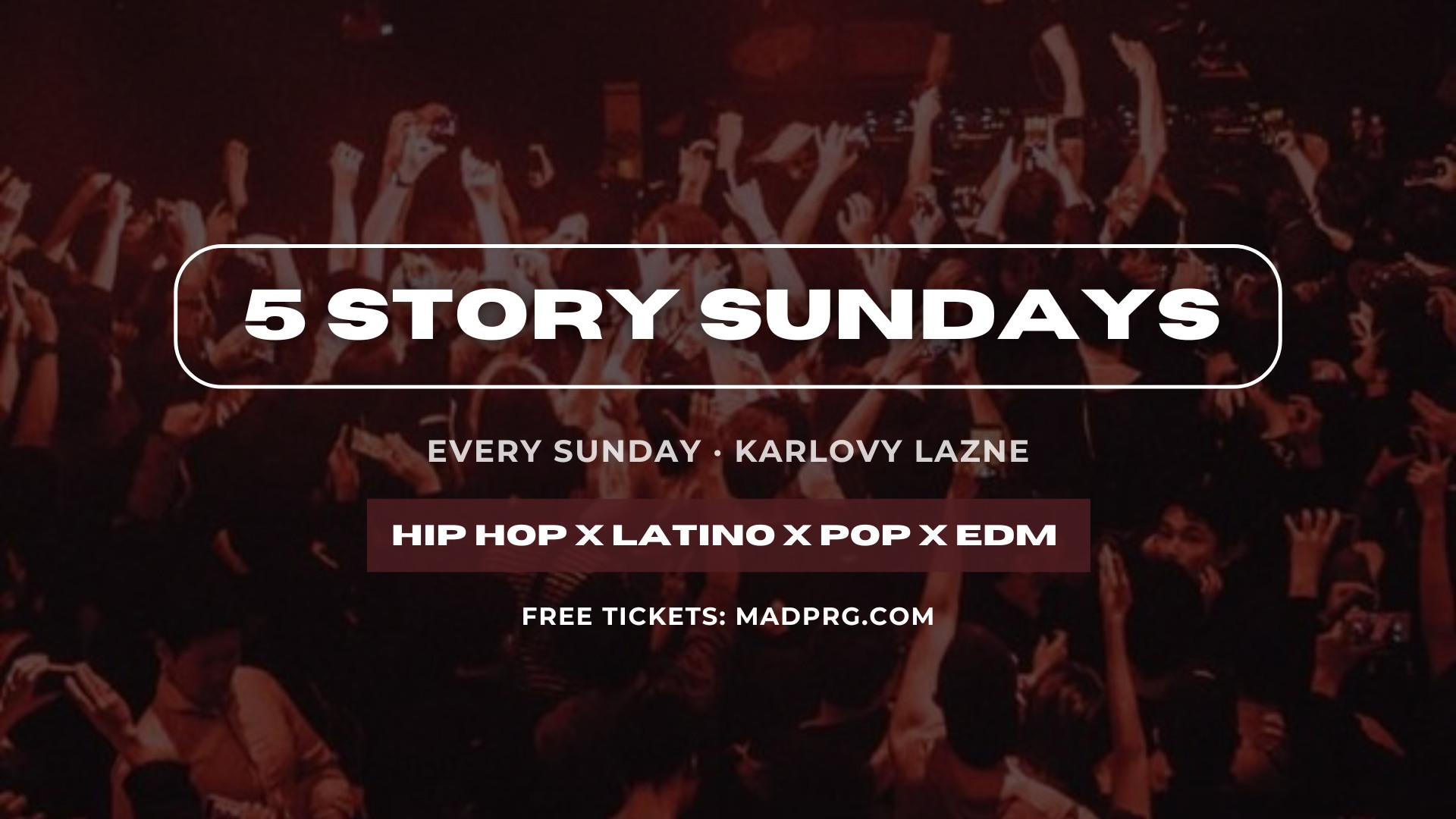 5 STORY SUNDAYS ▲ THE BIGGEST STUDENT WELCOME PARTY
