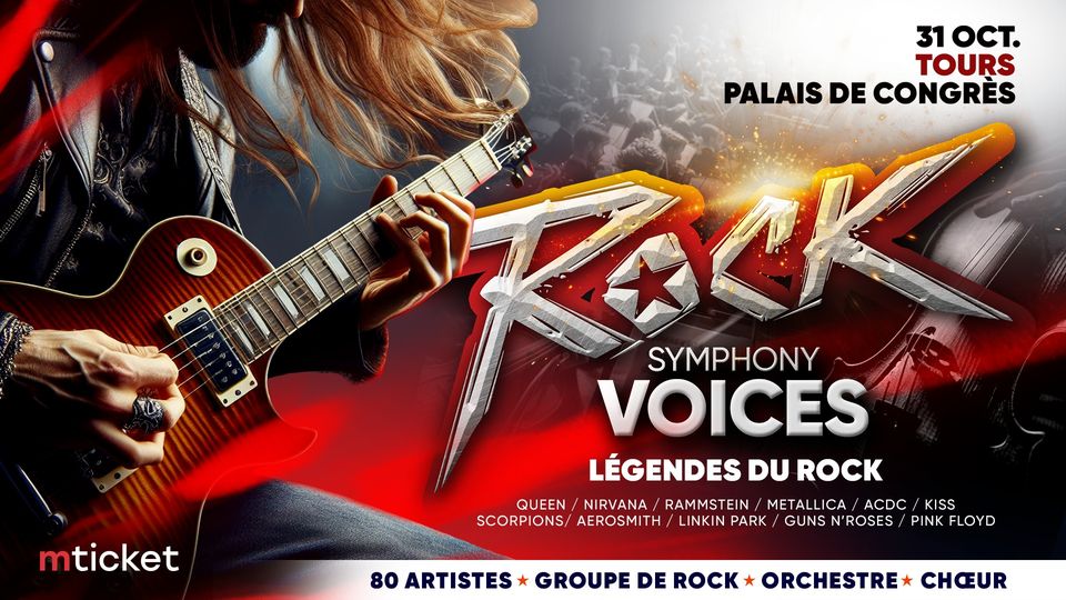 ROCK SYMPHONY VOICES à Tours !