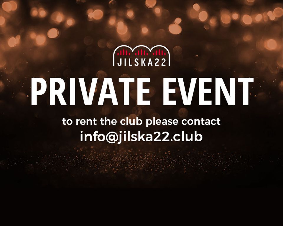 Private Event - klub je pro veřejnost uzavřen