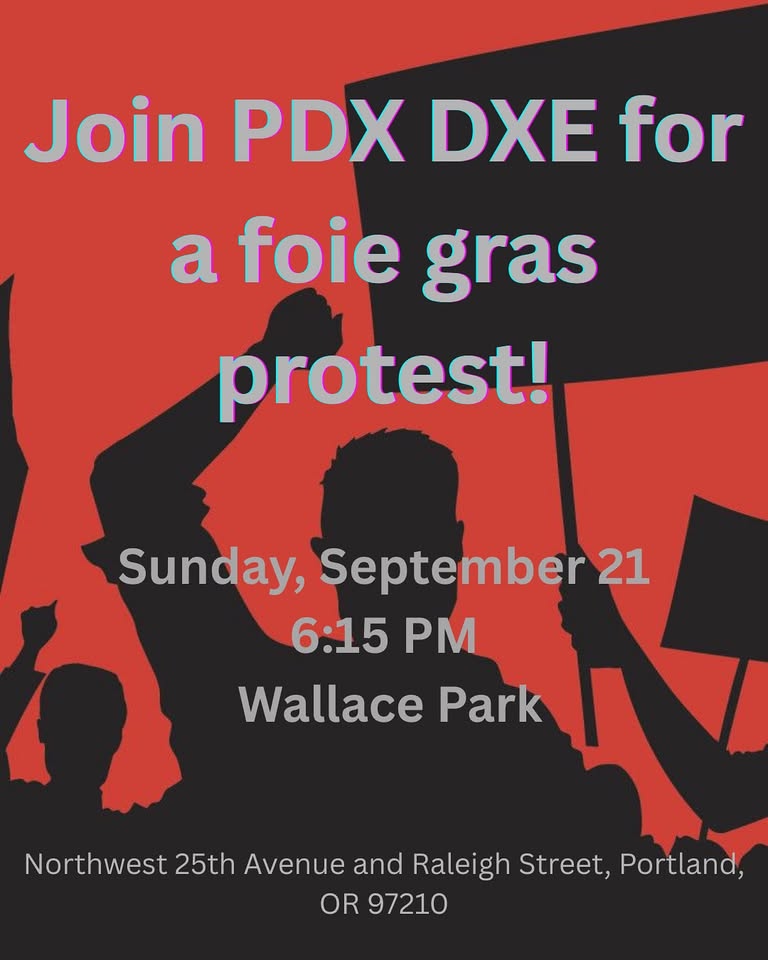Foie Gras Protest