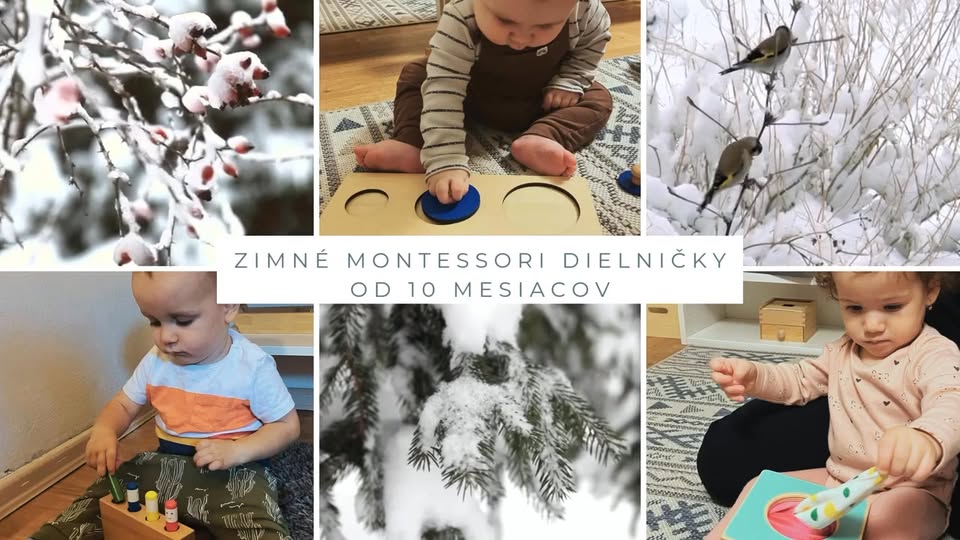 Zimné montessori dielničky