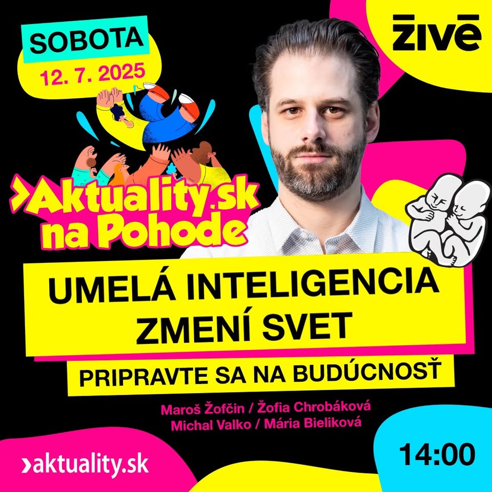 Živé.sk na Pohode | Umelá inteligencia zmení svet: Pripravte sa na budúcnosť