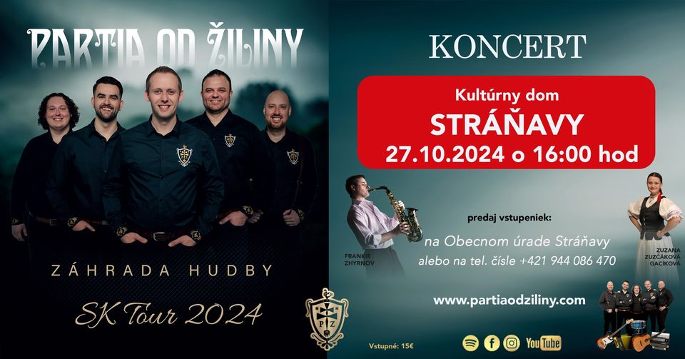 PARTIA od Žiliny - STRÁŇAVY