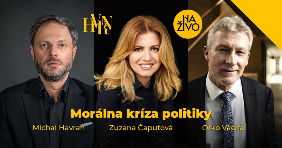 Morálna kríza politiky • Verejná nahrávka relácie Večera s Havranom