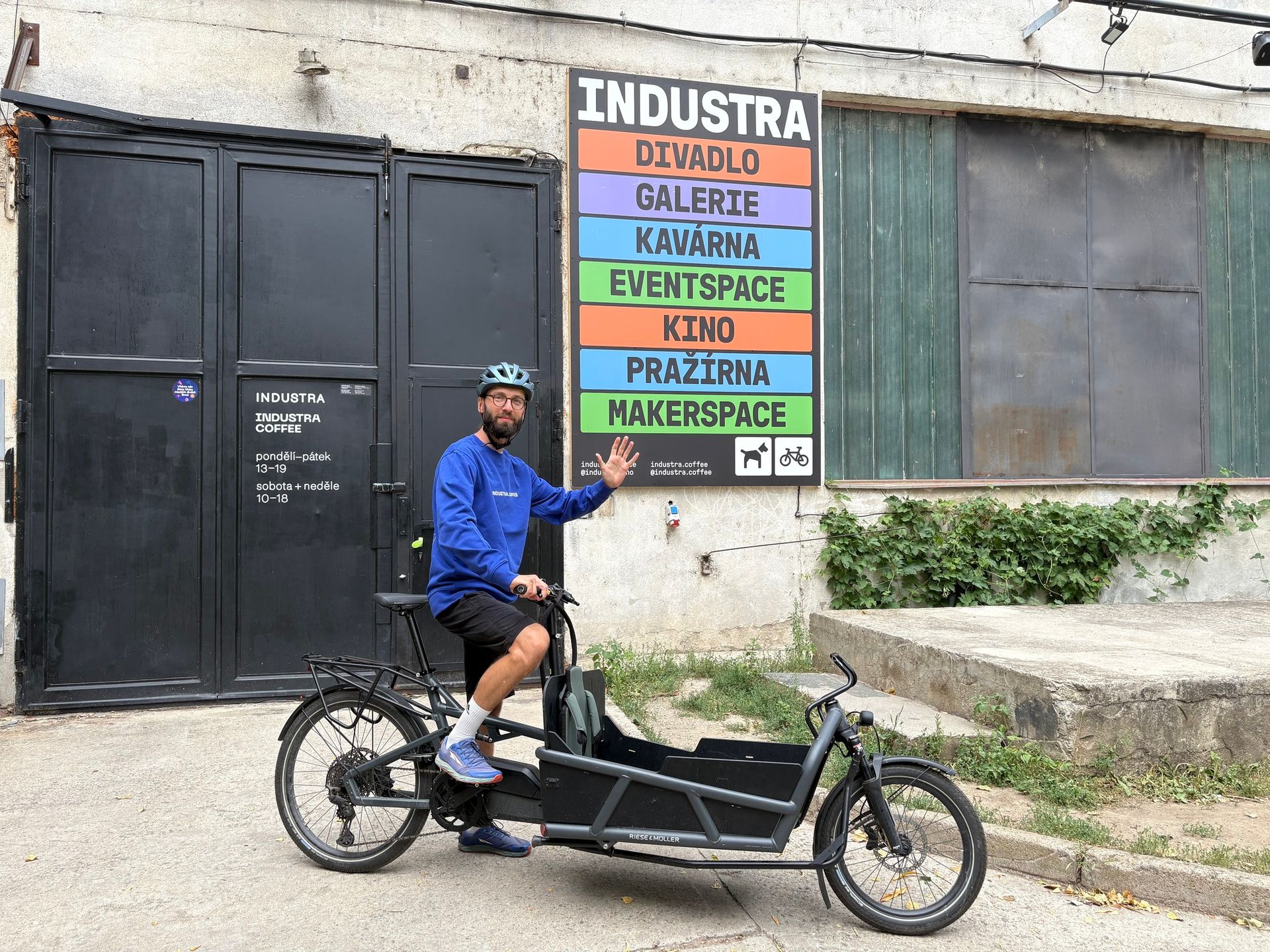 Cargo Bike Daddy v Brně