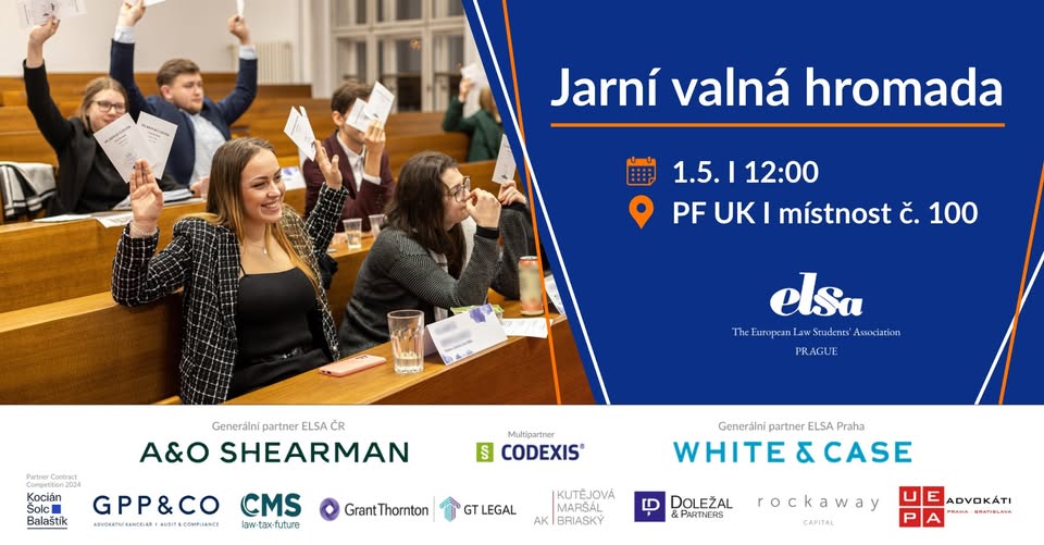 Jarní valná hromada ELSA Praha
