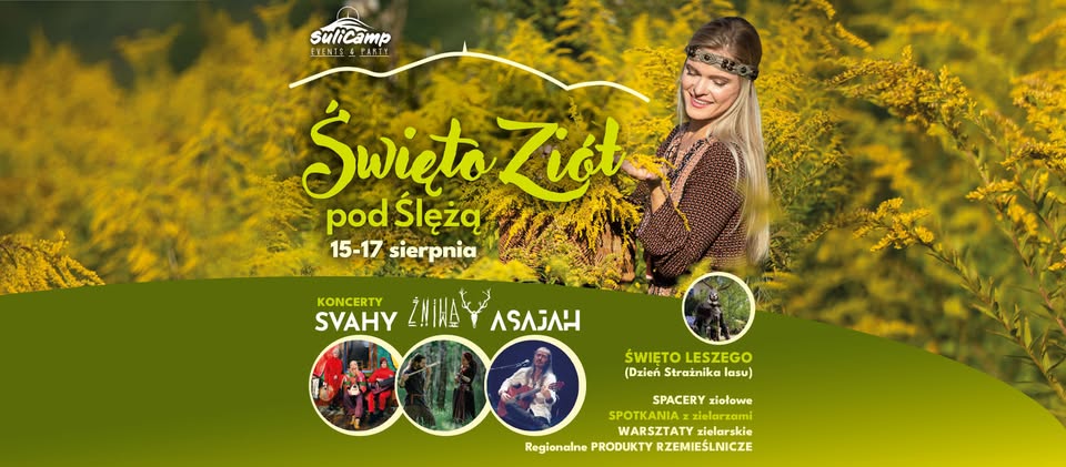 Święto Ziół pod Ślężą nad Zalewem Sulistrowickim - SuliCamp!
