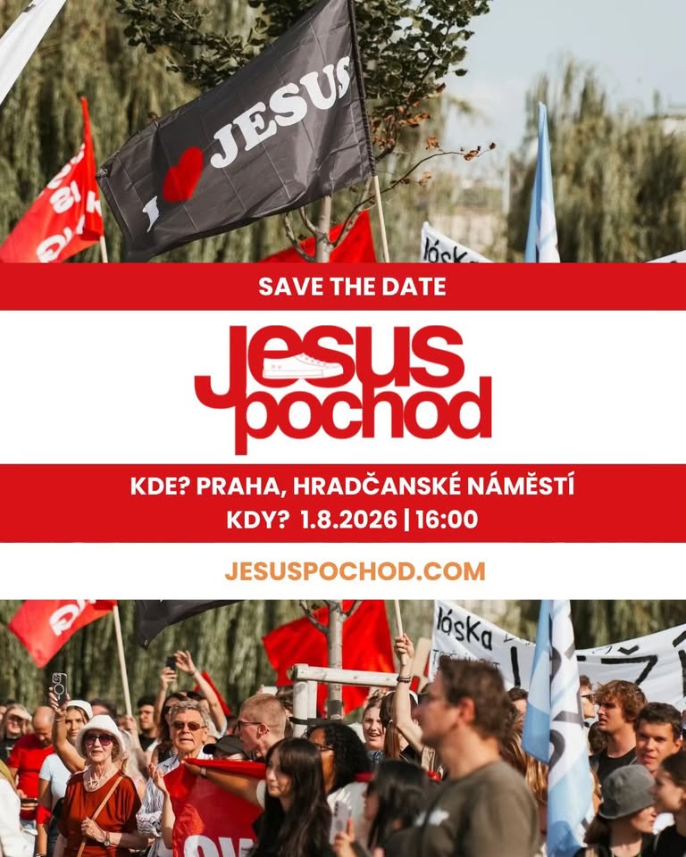 JESUS POCHOD 2026 V PRAZE 🇨🇿
