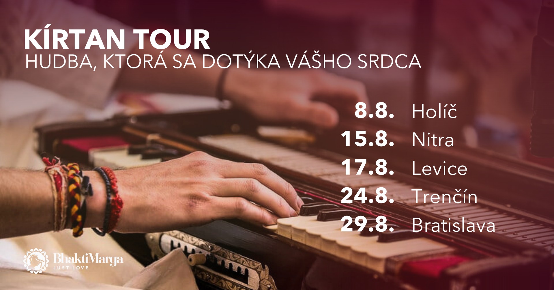 Kírtan tour Nitra