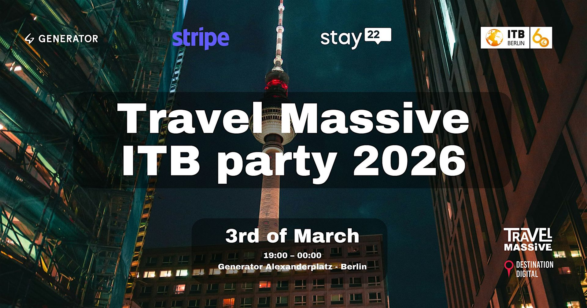Travel Massive Berlin - ITB Party 2026