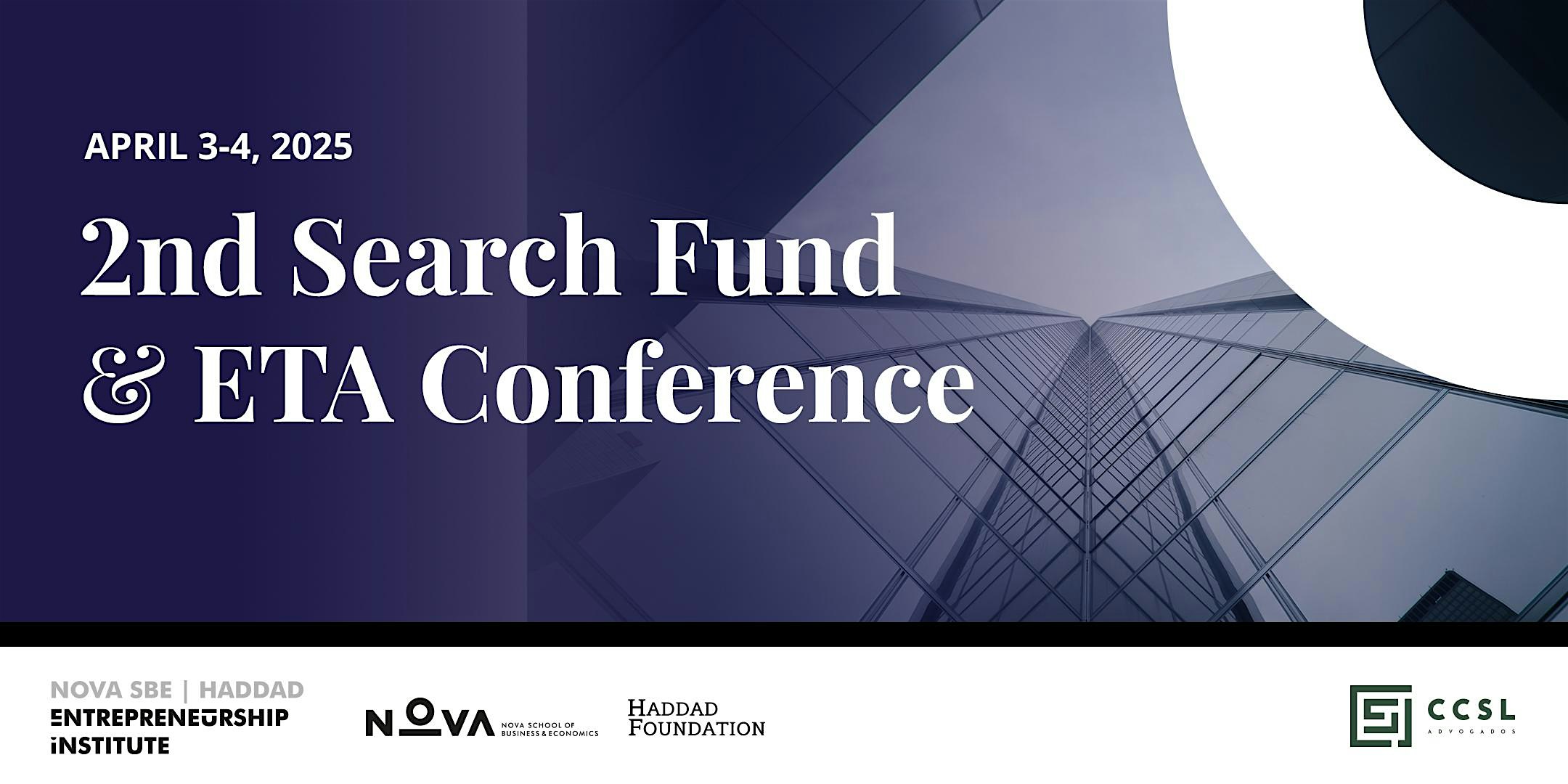 2nd Nova SBE Search Fund & ETA Conference