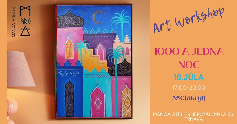Art Workshop- 1000 a jedna noc