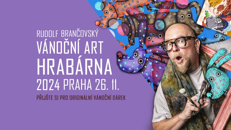 Vánoční Art Hrabárna Praha 2024 - Rudolf Brančovský