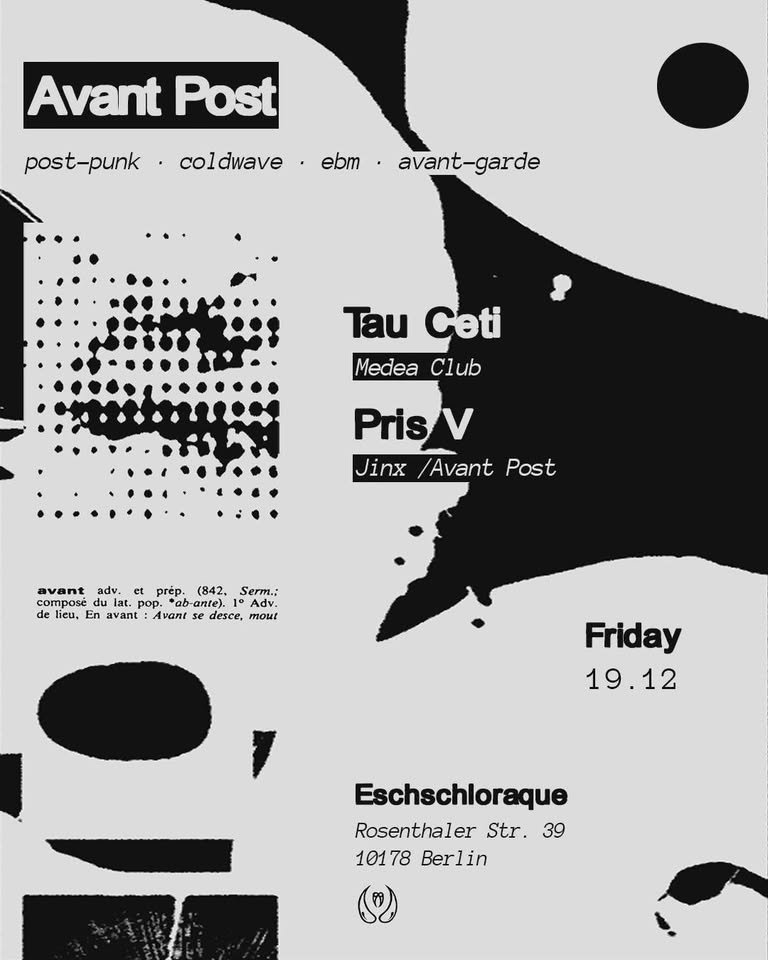 Avant Post @ Eschschloraque [19.12]