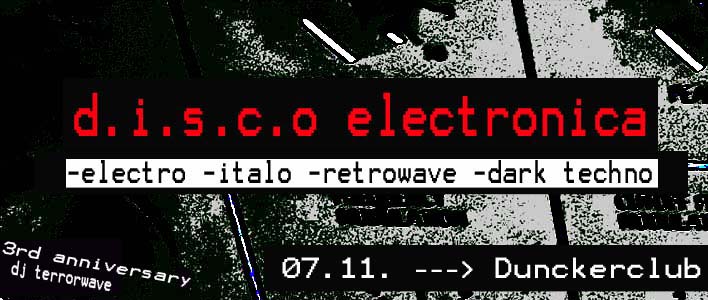 Disco Electronica, 3rd anniversary