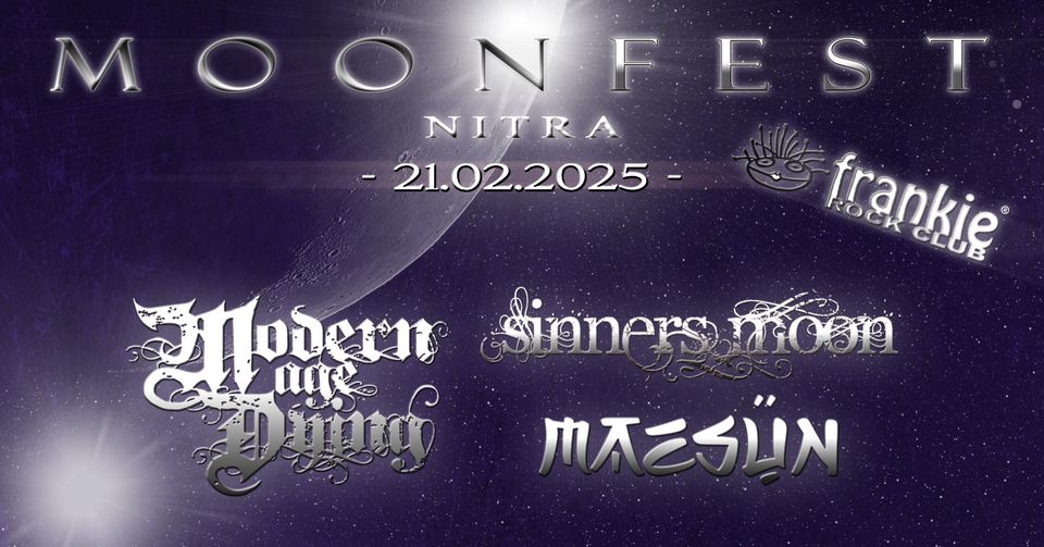 MoonFest NITRA - 21.02.2025 - Frankie Rock Club