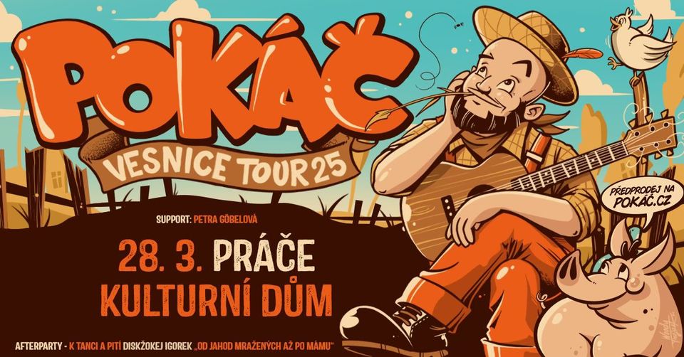 Pokáč | Práče | VESNICE TOUR 25
